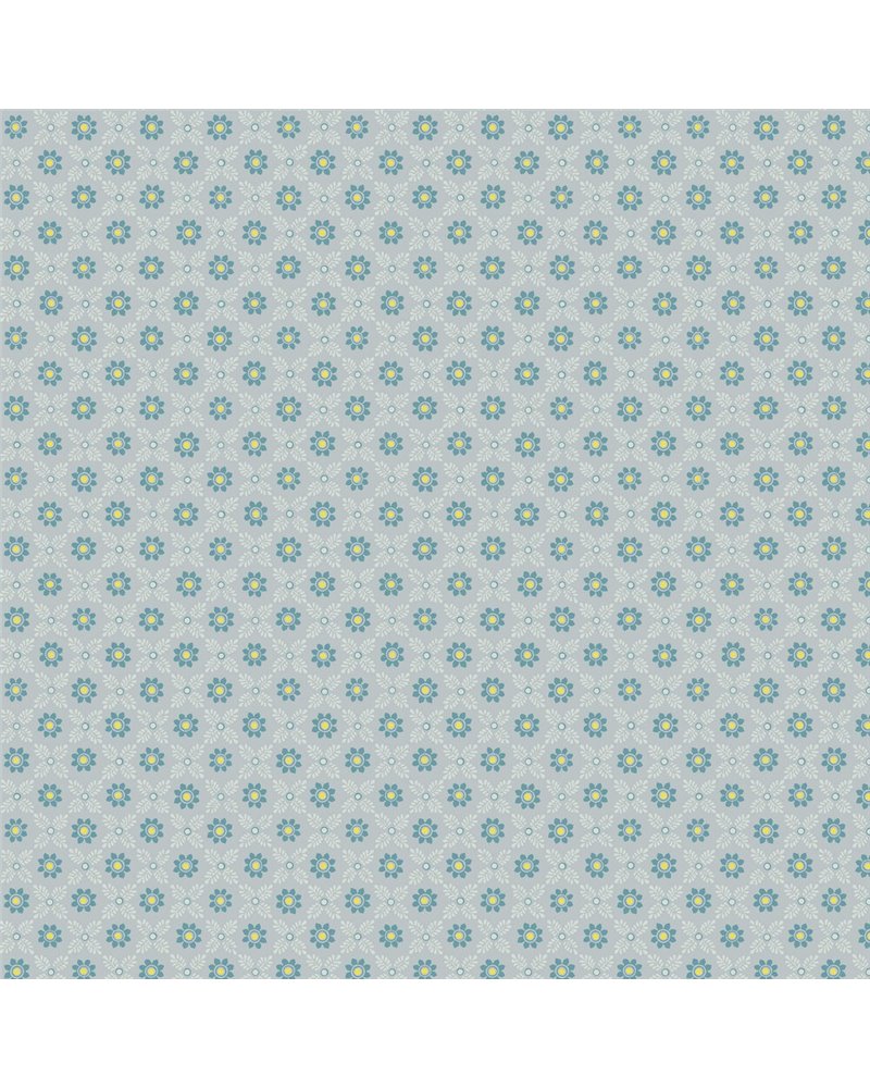 Ditsy Block Bone China Blue 0267DIBONEC Ditsy Block Bone China Blue 0267DIBONEC