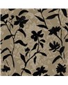 Damasco florescente Preto PL5002-1