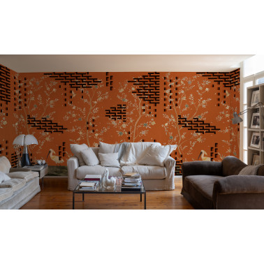 Tetris Chinoiseries Laranja...