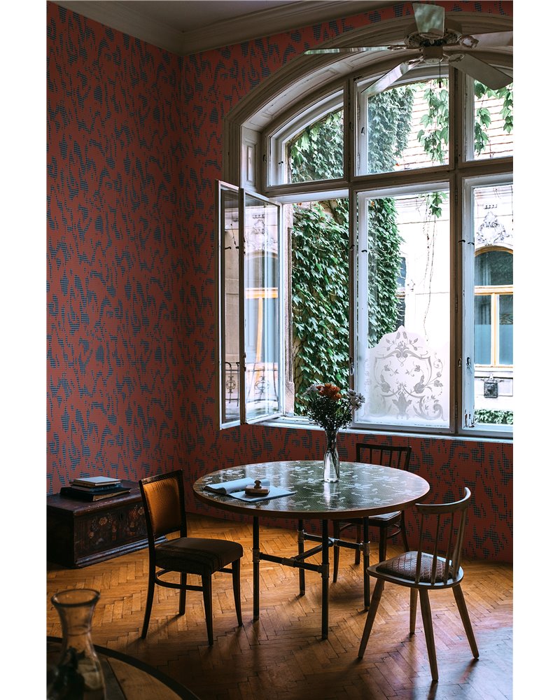 Moire Screen Coral PL5001-6
