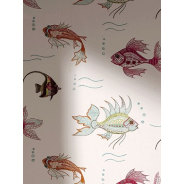 Papier peint aquarium_NCW3833_03 - NINA CAMPBELL