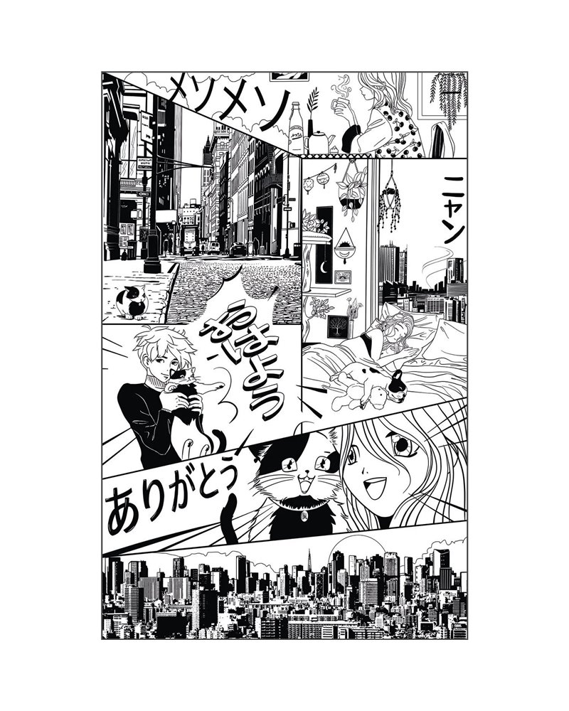 Le Monde Du Manga Noir M 105849003 Le Monde Du Manga Noir M 105849003