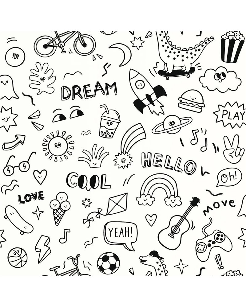 A Vos Crayons Noir 105829090