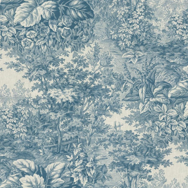 Forest Toile Blue S10402