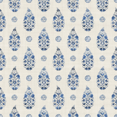 Paisley Blue B00326