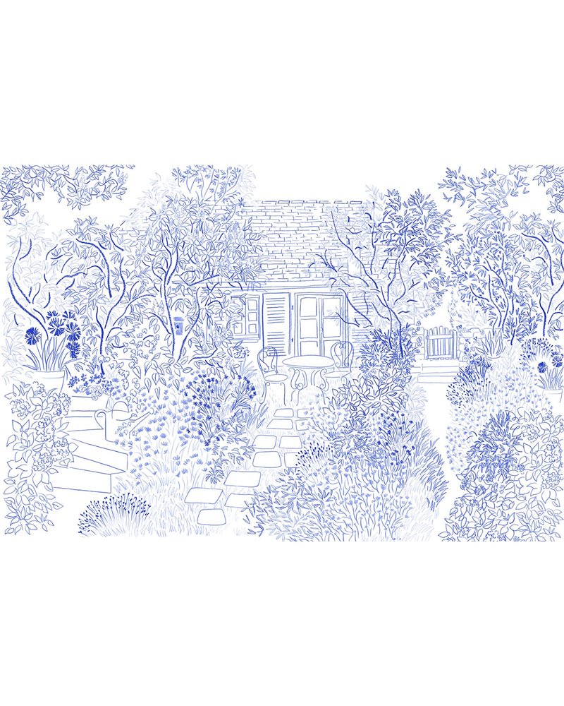 Coin de Jardin Blue DOM3007 Coin de Jardin Blue DOM3007