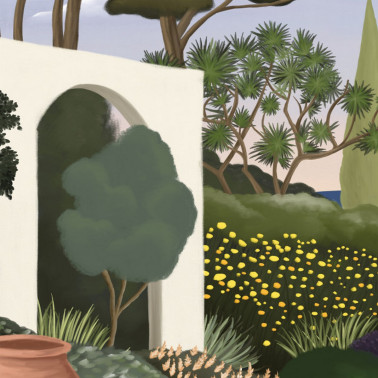 Jardin Mediterraneen DOM3011
