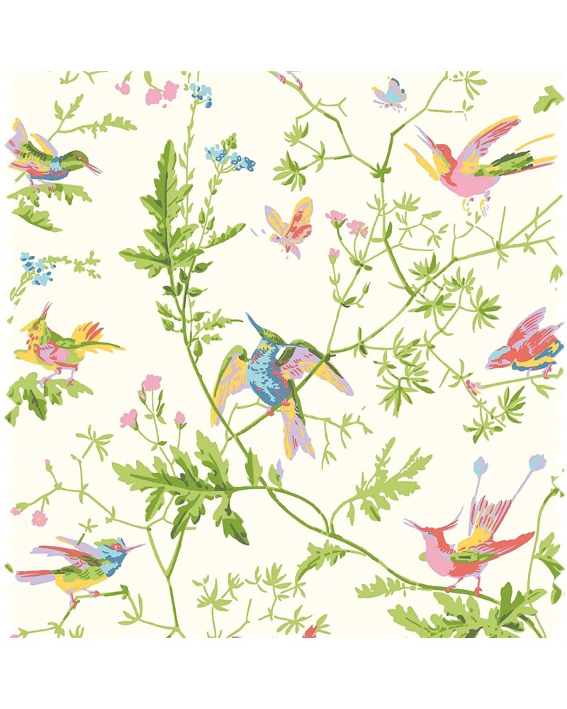 Hummingbirds 100% Silk Pearl F125-1003 Hummingbirds 100% Silk Pearl F125-1003