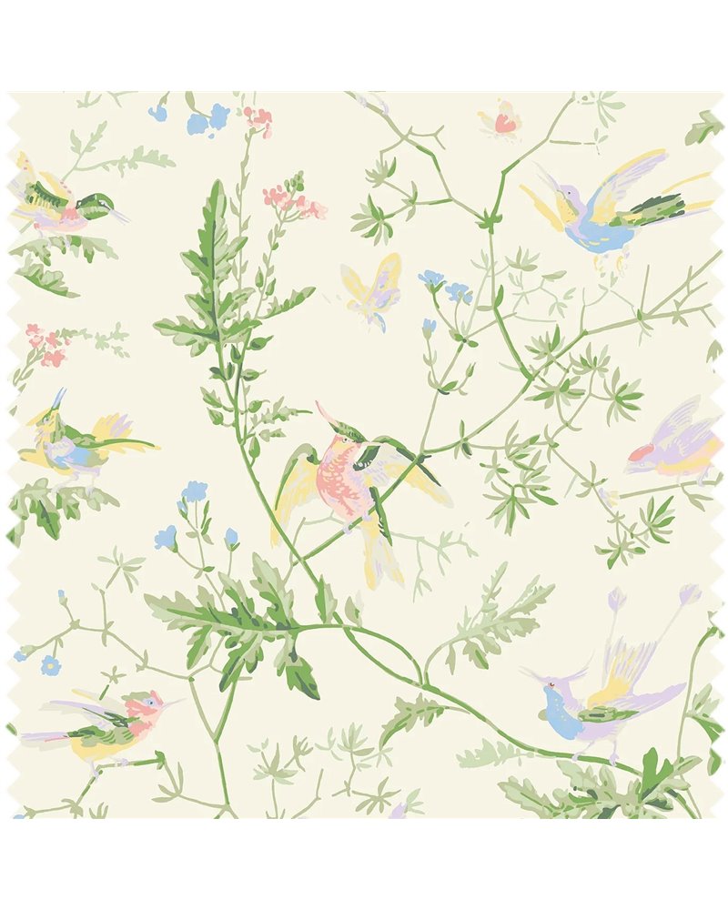 Hummingbirds 100% Silk Bright Multi F111-1002 Hummingbirds 100% Silk Bright Multi F111-1002