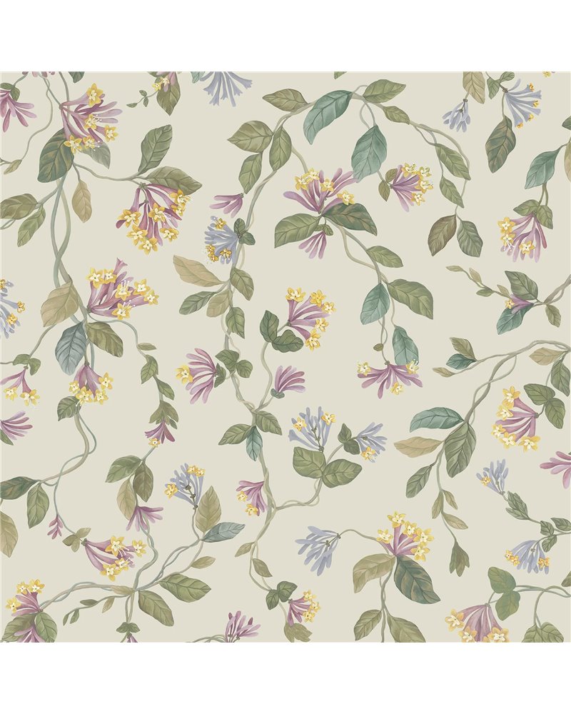 Flora Multi Old Olive On Eau Du Nil 124-3020 Flora Multi Old Olive On Eau Du Nil 124-3020