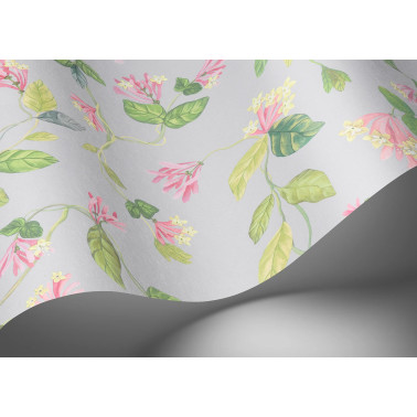 Flora Rose & Olive On Grey...