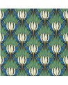 Tulip & Bird Goblin Green & Raven AARC510016