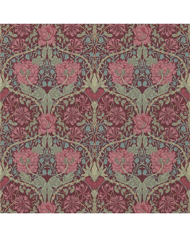 Honeysuckle & Tulip Burgundy Sage DM3W214703 Honeysuckle & Tulip Burgundy Sage DM3W214703