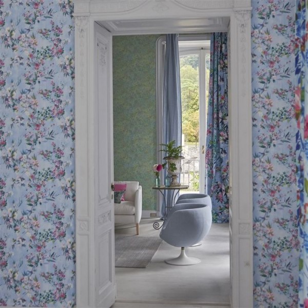 Tapete PDG1024/01 FAIENCE SKY - Designers Guild