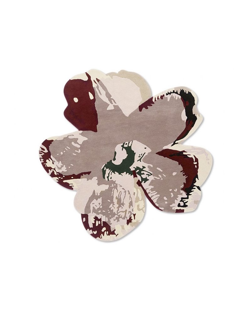 Shaped Magnolia Burgundy 162303 Shaped Magnolia Burgundy 162303