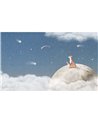 Fox on the Moon - Blue W13901