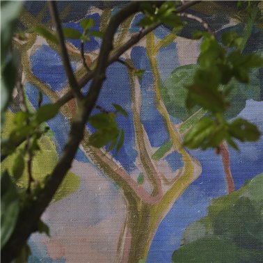 Matsu Grasscloth Cobalt...