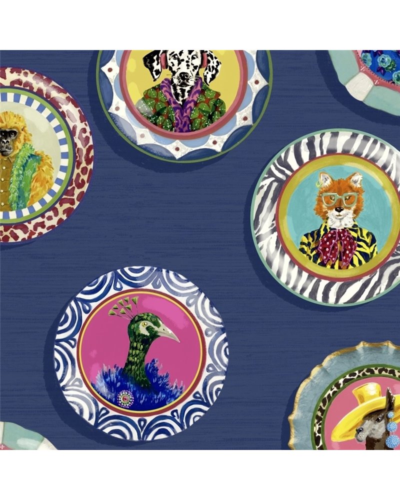 Fine China Royal Blue BMPP004-03E Fine China Royal Blue BMPP004-03E