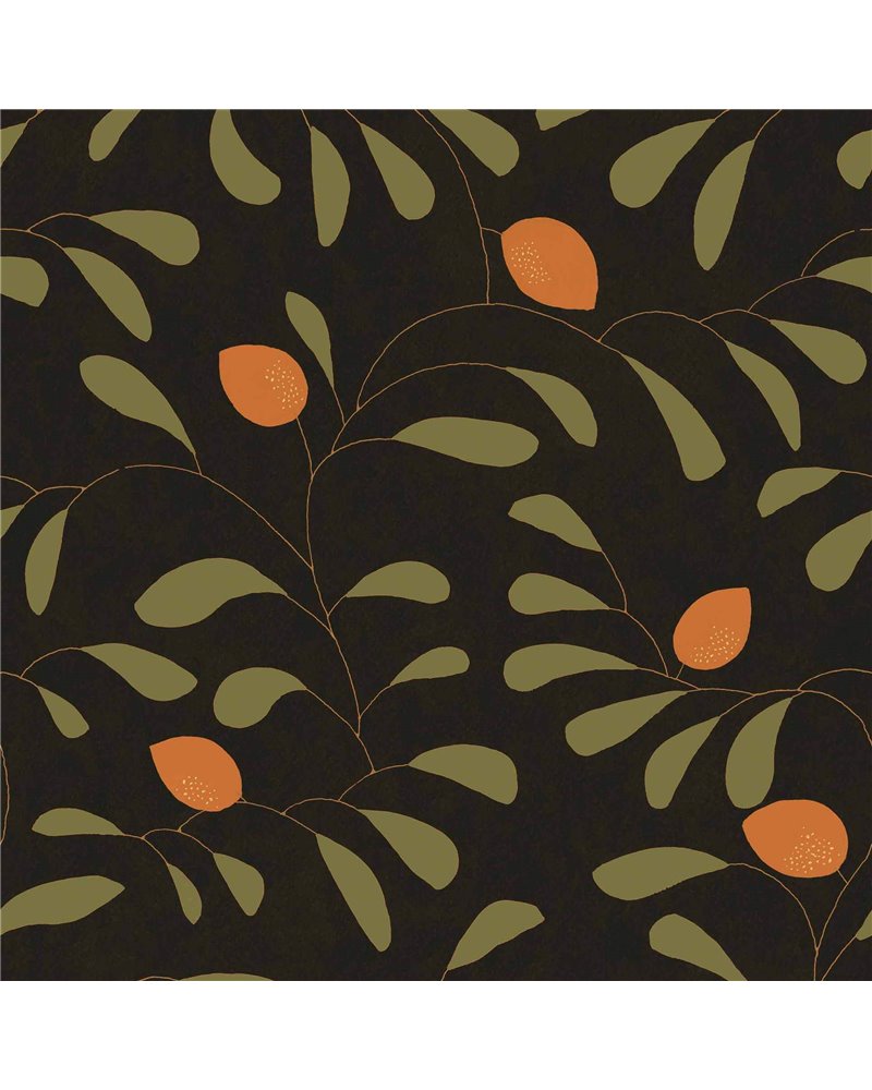 Fresh Lemons Black NP5102-2 Fresh Lemons Black NP5102-2