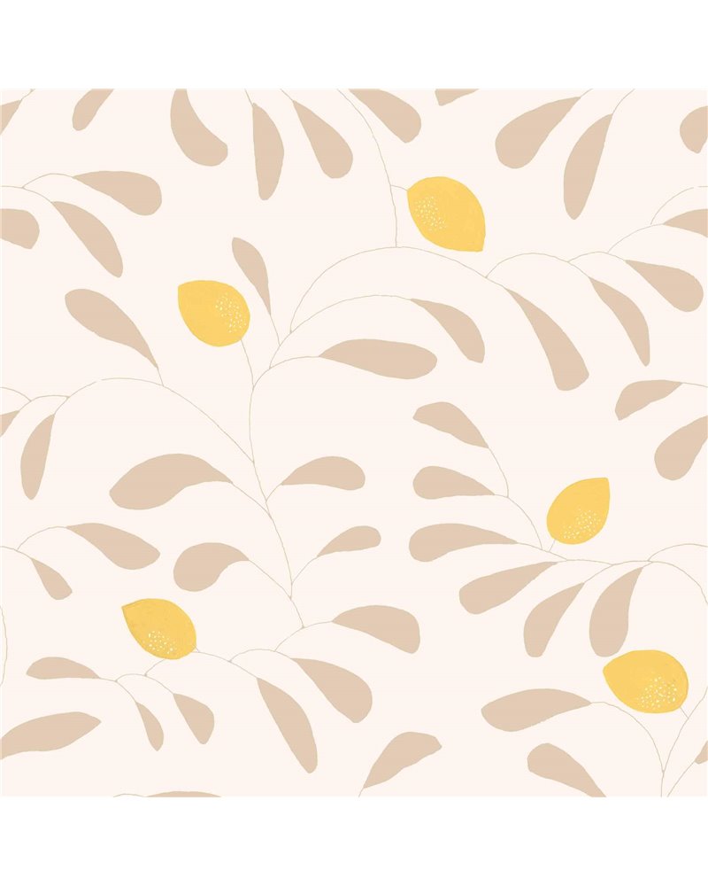 Fresh Lemons White NP5102-6 Fresh Lemons White NP5102-6