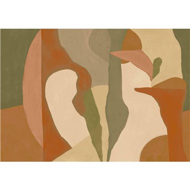 Abstract Mex Orange M5103-3