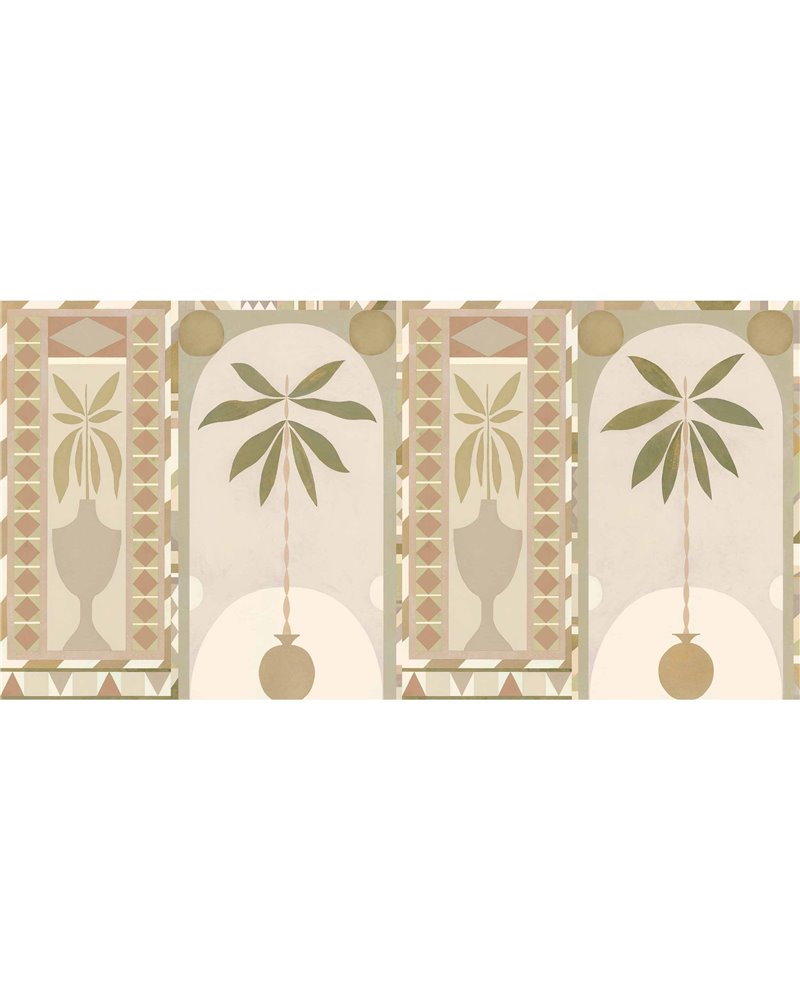 Jungle Arches Beige M5101-2 Jungle Arches Beige M5101-2