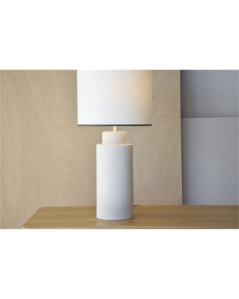 LÁMPARA MESA CERÁMICA MID C/ PANTALLA LÁMPARA MESA CERÁMICA MID C/ PANTALLA