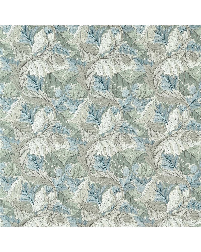 Acanthus Mineral Blue Linen MAMB227116 Acanthus Mineral Blue Linen MAMB227116