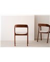 SET 2 SILLAS AIRA.MADERA. MARRÓN GRIS