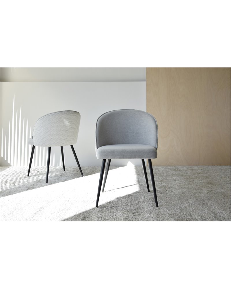 SET 2 SILLAS COMEDOR EN TONOS GRISES SET 2 SILLAS COMEDOR EN TONOS GRISES