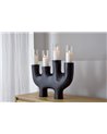 CANDELABRO TOTEM N.3. METAL.NEGRO