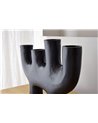 CANDELABRO TOTEM N.3. METAL.NEGRO