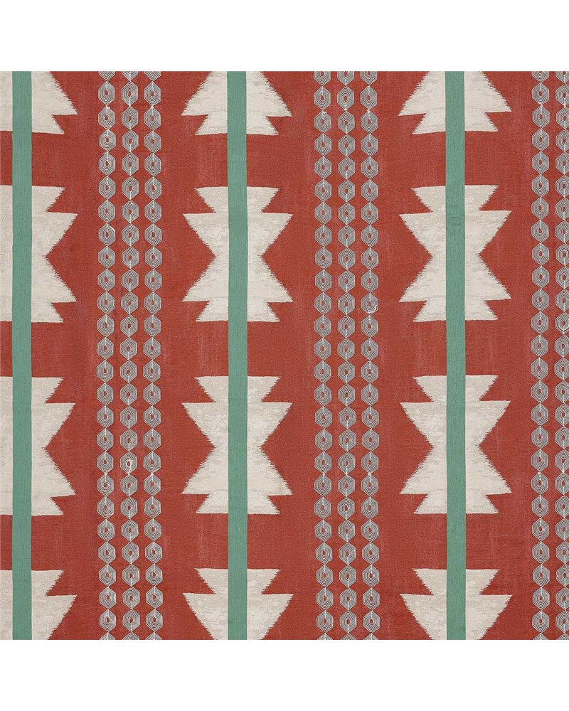 Chimayo Terracotta Teal F7954-01 Chimayo Terracotta Teal F7954-01