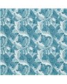Acanthus Jacquard Denim F1740-01
