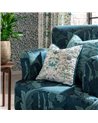 Acanthus Jacquard Denim F1740-01