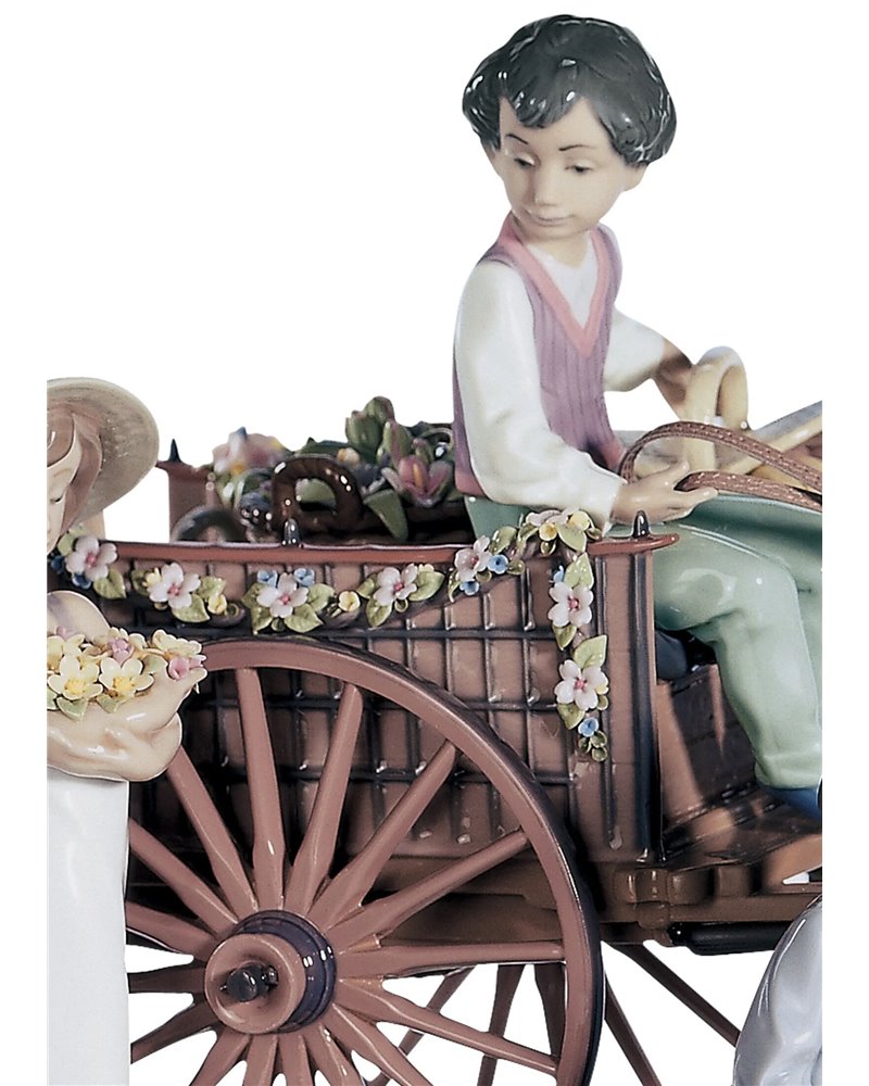 Escultura niños Un día de excursión. Serie limitada Escultura niños Un día de excursión. Serie limitada