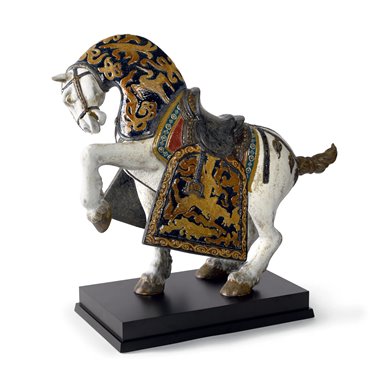 Sculpture cheval oriental....