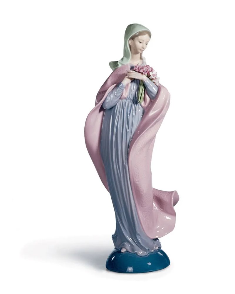 Virgen con ramo Virgen con ramo