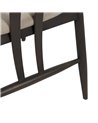 SILLA NEGRO TEJIDO-MADERA SALÓN 56,50 X 57 X 76 CM