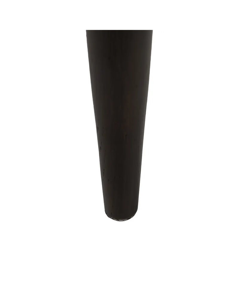 SILLA NEGRO TEJIDO-MADERA SALÓN 56,50 X 57 X 76 CM