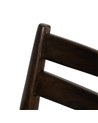SILLA MARRÓN MADERA / FIBRA SALÓN 58 X 49 X 78,50 CM