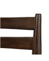 SILLA MARRÓN MADERA / FIBRA SALÓN 58 X 49 X 78,50 CM
