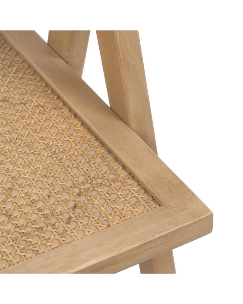 SILLA NATURAL MADERA CONTRACT 52,50 X 54 X 86 CM