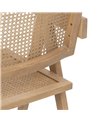 SILLA NATURAL MADERA CONTRACT 52,50 X 54 X 86 CM