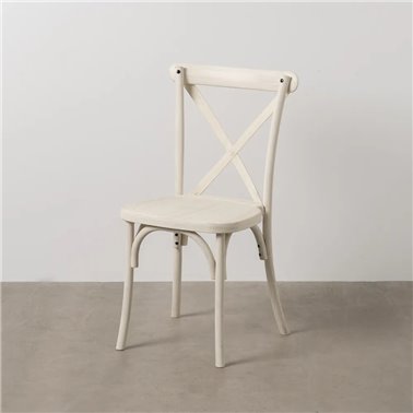 IXIA REF.-611260SILLA BLANCO POLIPROPILENO CONTRACT 50 X 41,50 X 89 CM