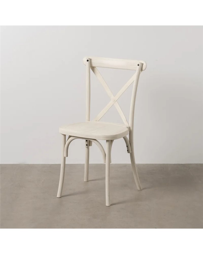 IXIA REF.-611260SILLA BLANCO POLIPROPILENO CONTRACT 50 X 41,50 X 89 CM
