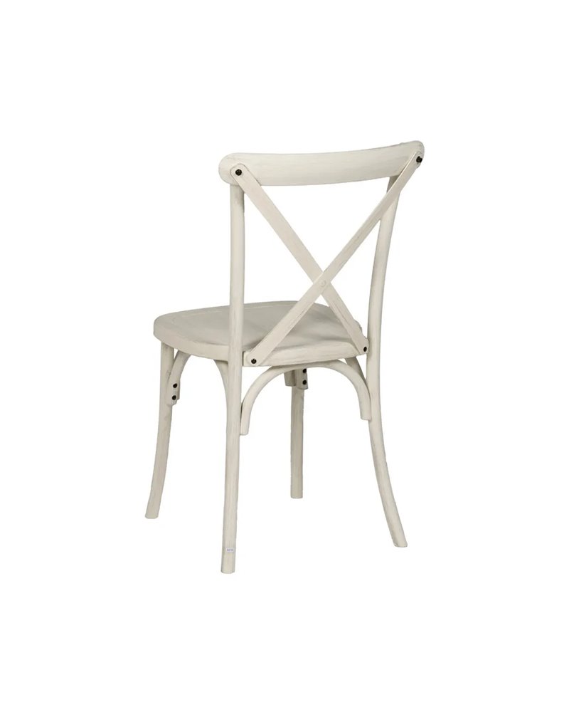 IXIA REF.-611260SILLA BLANCO POLIPROPILENO CONTRACT 50 X 41,50 X 89 CM
