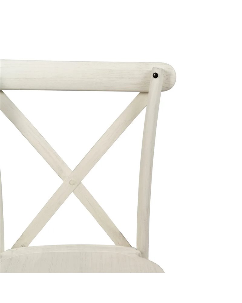 IXIA REF.-611260SILLA BLANCO POLIPROPILENO CONTRACT 50 X 41,50 X 89 CM
