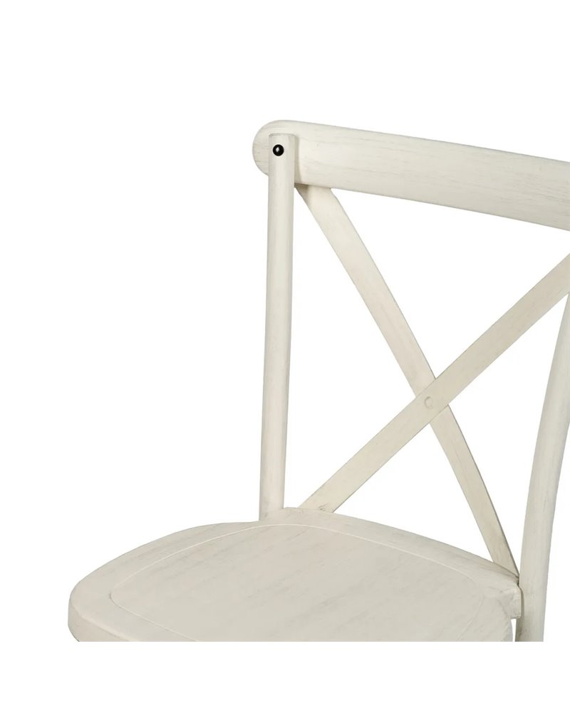IXIA REF.-611260SILLA BLANCO POLIPROPILENO CONTRACT 50 X 41,50 X 89 CM