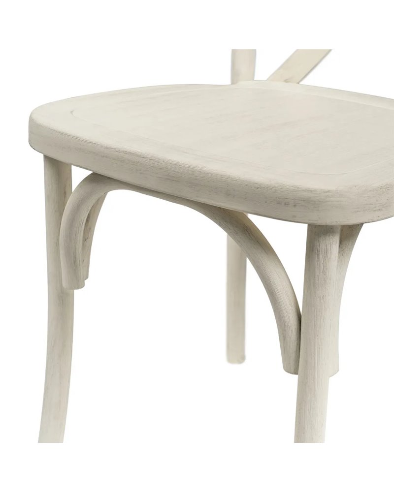 IXIA REF.-611260SILLA BLANCO POLIPROPILENO CONTRACT 50 X 41,50 X 89 CM